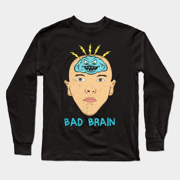 Bad Brain, Bad Brains. Long Sleeve T-Shirt by Motivation sayings 